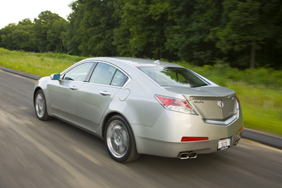 2009 Acura TL rear view