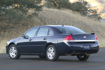 2009 Chevrolet Impala rear view