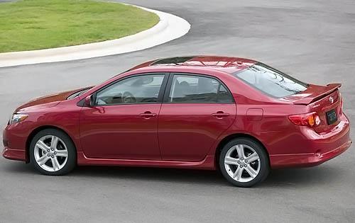 2010 Toyota Corolla XRS as shown