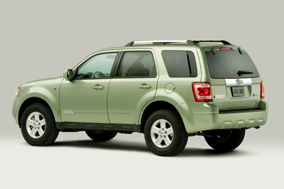 2009 Ford Escape rear view