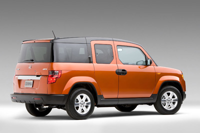2009 Honda Element rear view