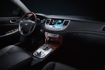 Hyundai Genesis (2009) interior