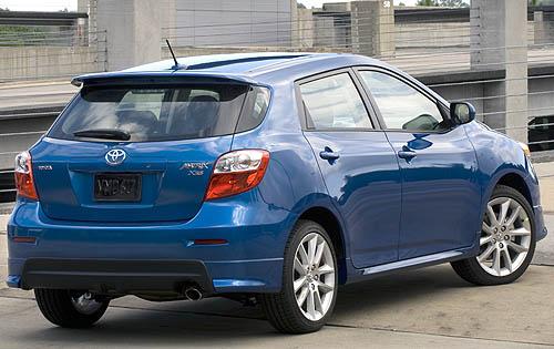 2010 Toyota Matrix rear view