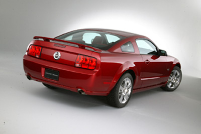2009 Ford Mustang rear view