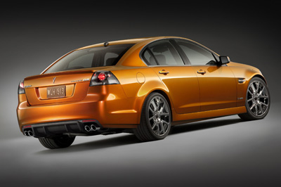 2009 Pontiac G8 GXP rear view