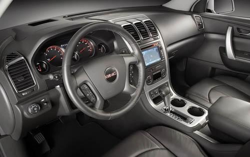 2010 GMC Acadia SLT-2 interior