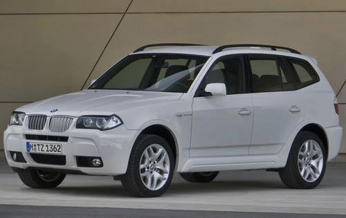2010 BMW X3 front view