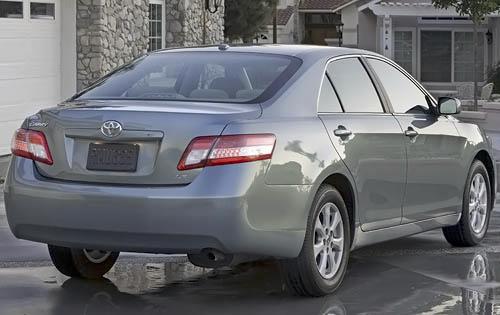 2010 Toyota Camry LE Sedan rear view