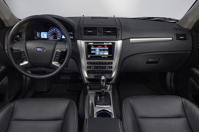 2010 Ford Fusion interior as shown