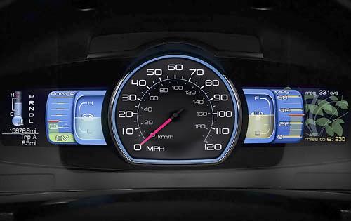 2010 Ford Fusion Hybrid SmartGauge Instrument Cluster