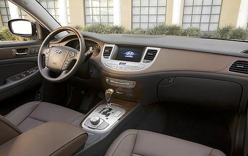 2010 Hyundai Genesis 4.6 Sedan interior