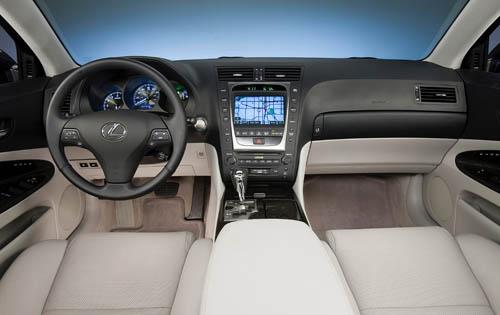 2010 Lexus GS 460 interior. Interior: