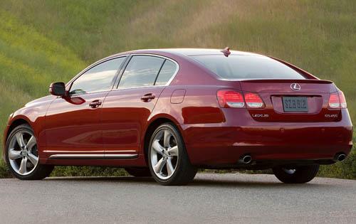 2010 Lexus GS 460 rear view