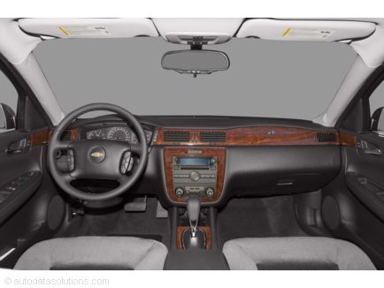 2010 Chevy Impala interior. Interior: The Impala's cabin is attractive with 