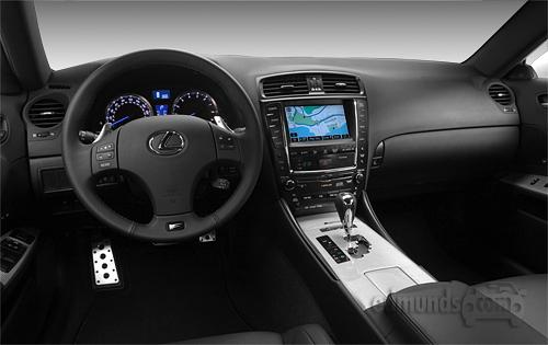 2010 Lexus IS F interior