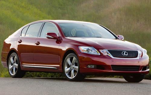 2010 Lexus GS 460 front view. Trims, Standard Features And Options: 2010 Lexus GS 460 front view. Trims, Standard Features And Options: