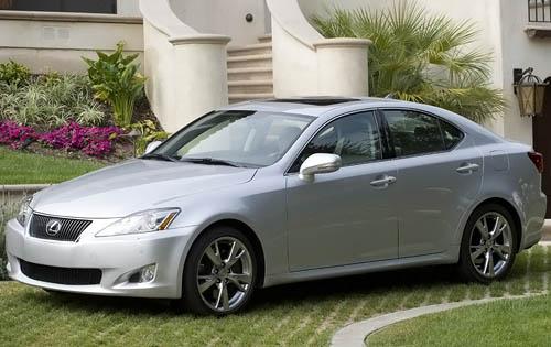 2010 Lexus Is250c. 2010 Lexus IS 250 front view