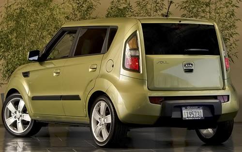 2010 Kia Soul Sport rear view