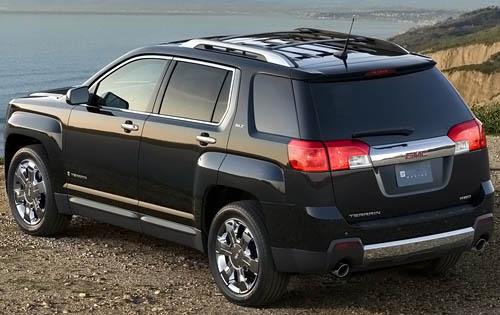 2010 GMC Terrain SLT rear view