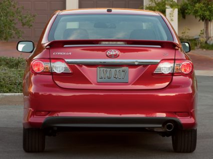 2011 Toyota Corolla LE rear view