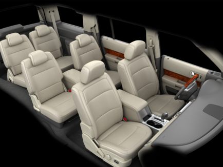 2011 Ford Flex interior