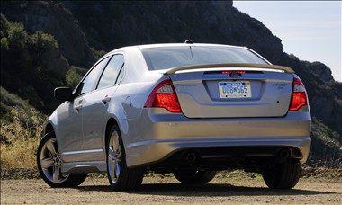 2011 Ford Fusion rear view
