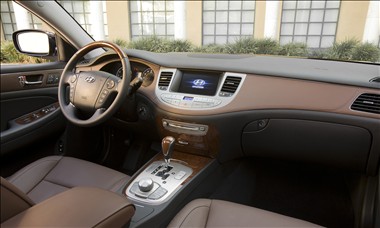 2011 Hyundai Genesis interior