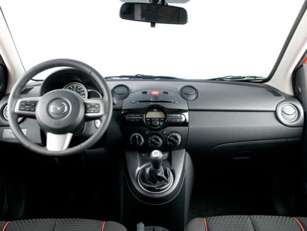 2011 Mazda2 interior