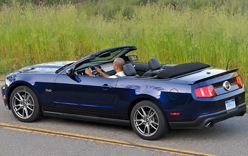 2011 Ford Mustang GT Premium Convertible. The V8-powered GT comes with all 