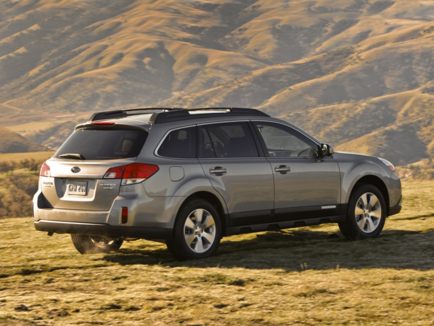 2011 Subaru Outback rear view