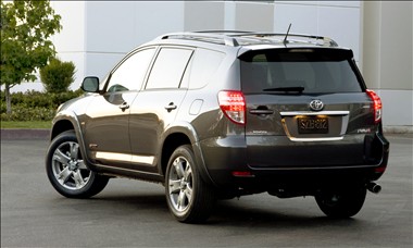 2011 Toyota RAV4 rear view