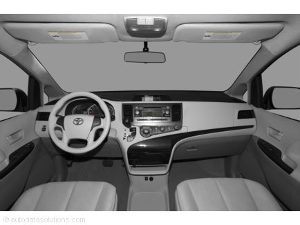 2011 Toyota Sienna Se Interior. 2011 Toyota Sienna interior