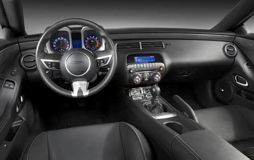 2012 Chevy Camaro SS interior