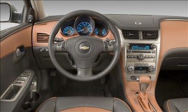 2012 Chevy Malibu interior