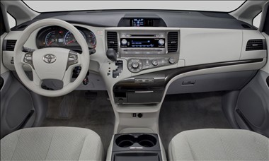 2012 Toyota Sienna interior
