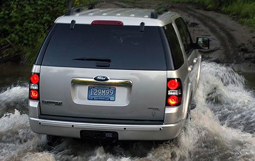 2008 Ford Explorer Limited rear view as shown