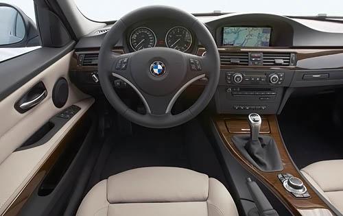 2009 BMW 3 Series 335d interior as shown
