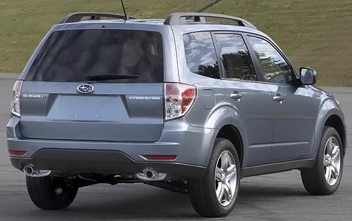 2010 Subaru Forester 2.5X rear view