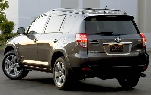 2009 Toyota RAV rear view