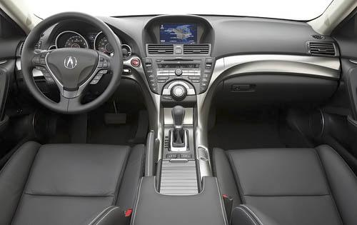 2009 Acura TL SH-AWD interior as shown