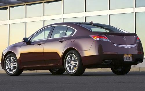 2009 Acura TL rear view as shown