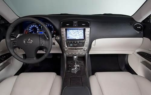 2010 IS250 interior