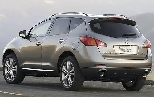 2010 Nissan Murano LE rear view 2010 Nissan Murano LE rear view