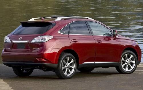 2010 Lexus RX 350 SUV rear view