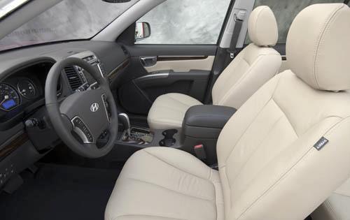 2010 Hyundai Santa Fe Limited interior