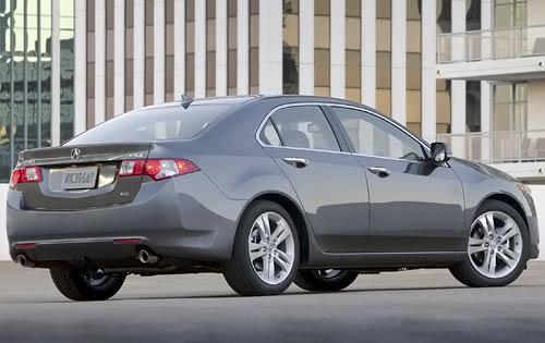 2010 Acura TSX V6 sedan rear view