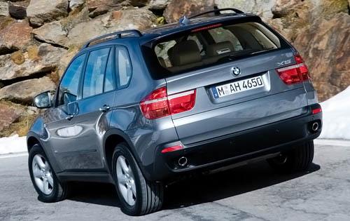 2010 BMW X5 xDrive35d rear view