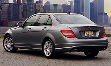 2011 Mercedes-Benz C-Class rear view