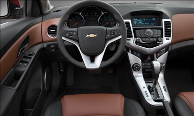 2011 Chevy Cruze interior