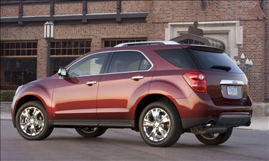 2011 Chevy Equinox rear view